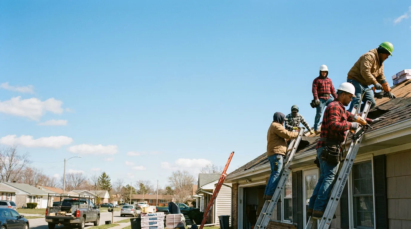 Roofing in Crawfordsville, AR near me